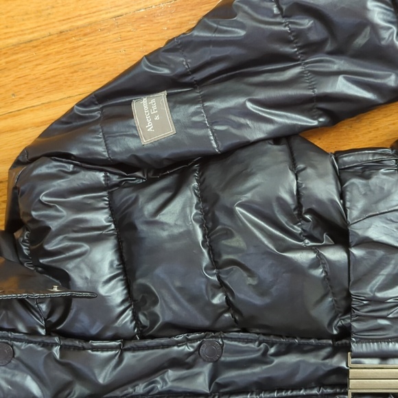 Girls Abercrombie Belted Winter Jacket - Picture 2 of 4